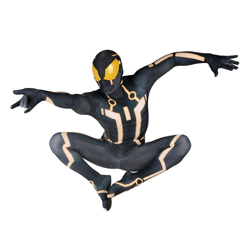 Tron: Legacy Spider-Man Cosplay Costume Adults Kids Takerlama