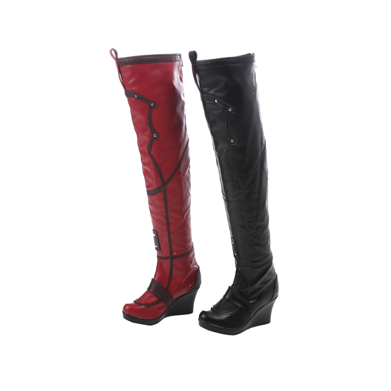 Batman: Arkham City Harley Quinn Cosplay Boots