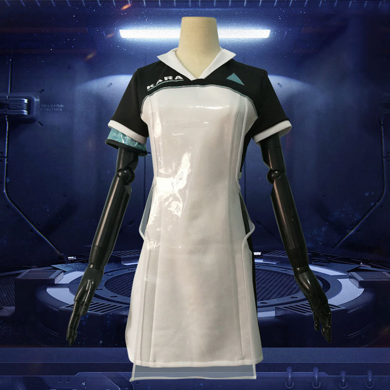 Detroit: Become Human Kara DBH Housekeeper AX400 Android Uniform Suit Cosplay Costume