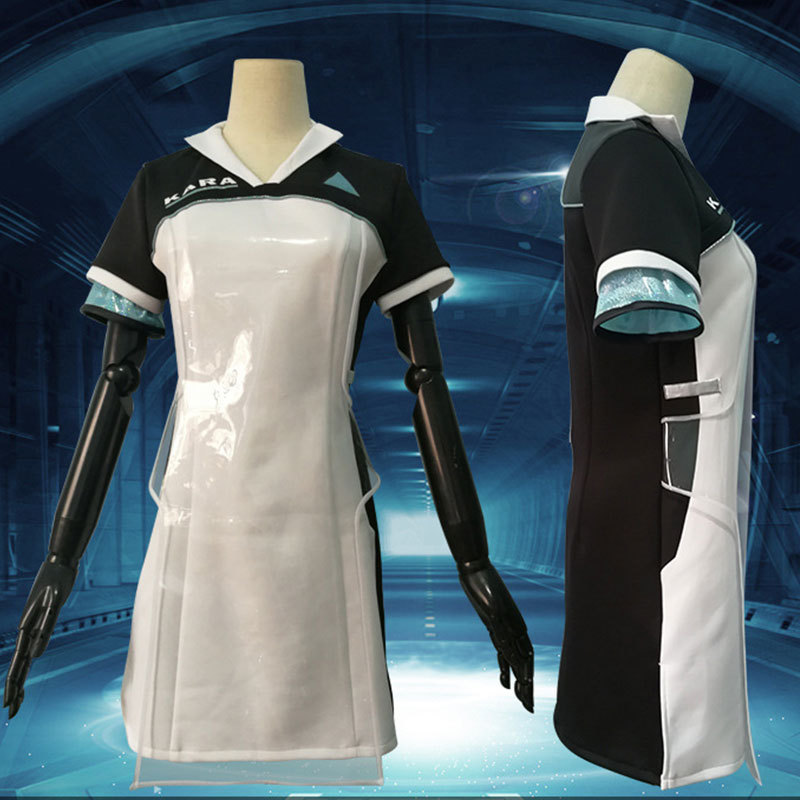 Detroit: Become Human Kara DBH Housekeeper AX400 Android Uniform Suit Cosplay Costume