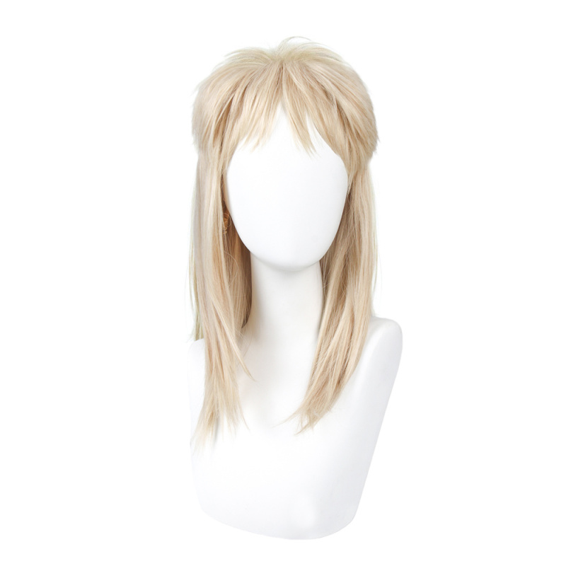 80s 90s Rocker Wig for Halloween Party