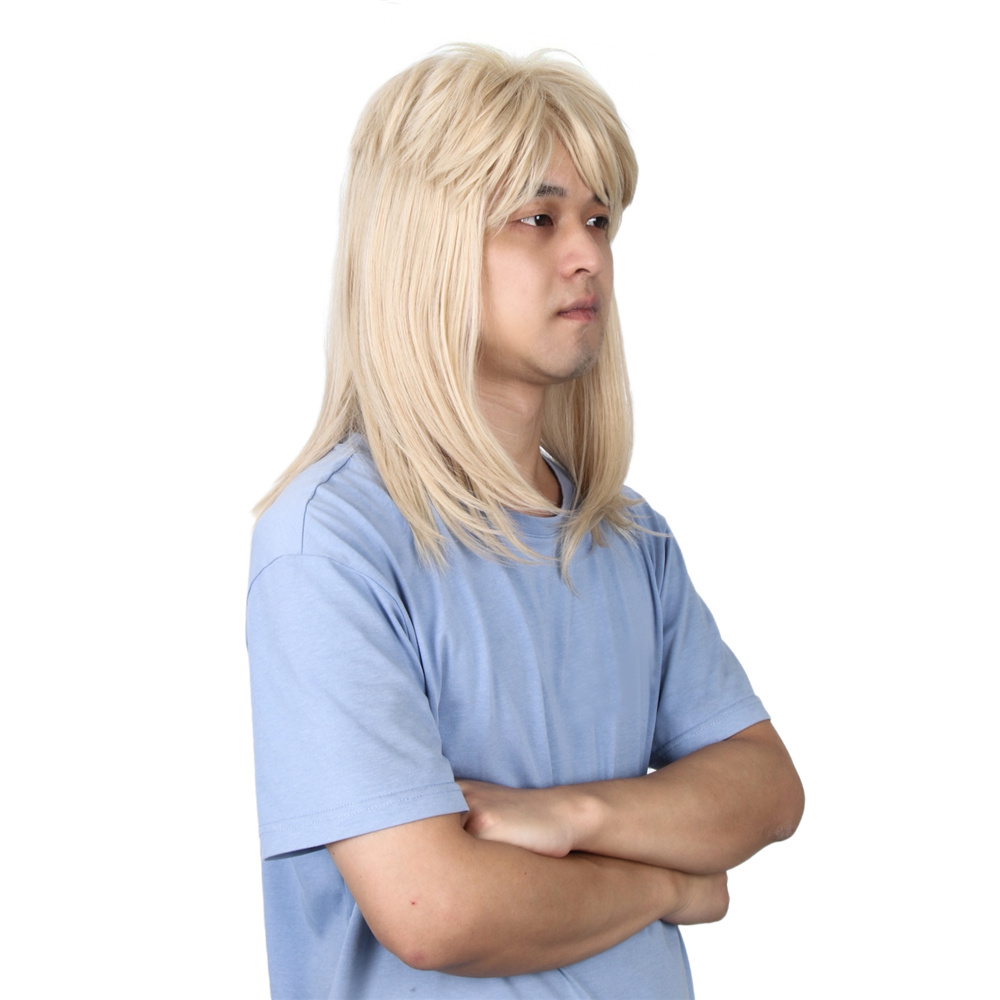 80s 90s Rocker Wig for Halloween Party