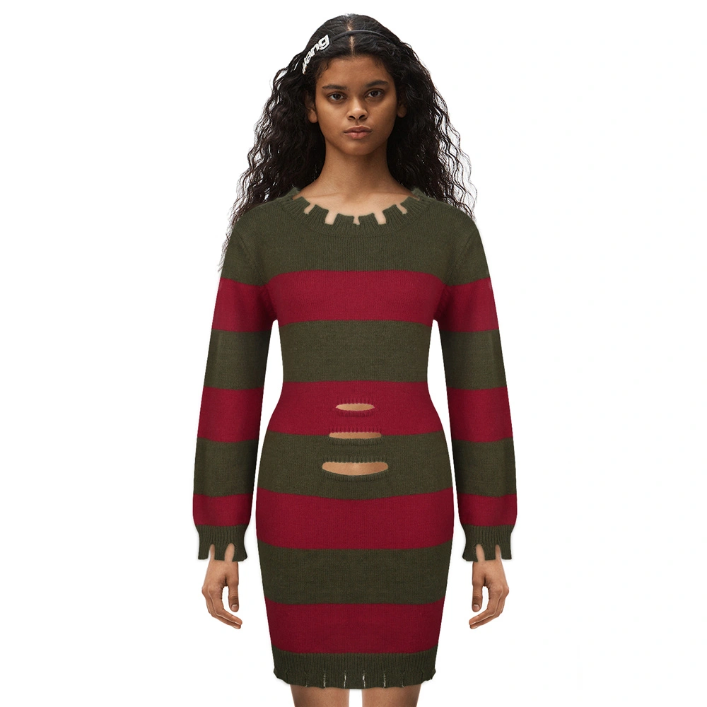 A Nightmare on Elm Street Female Freddy Krueger Halloween Cosplay-Takerlama A Nightmare on Elm Street Female Freddy Krueger Halloween Cosplay-Takerlama
