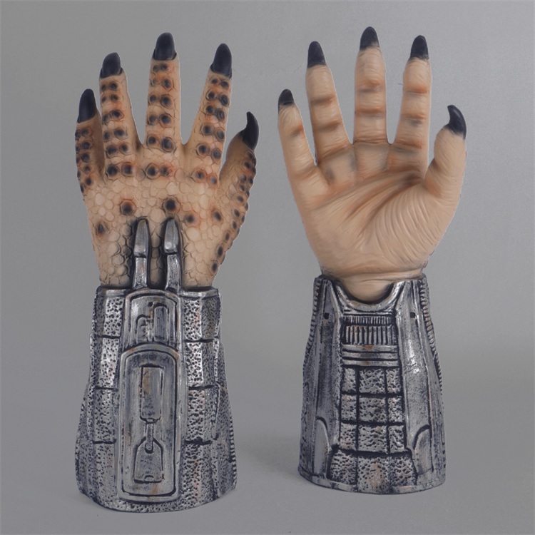 New Alien vs. Predator Halloween Mask Gloves Cosplay Props