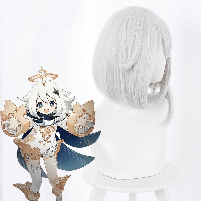 Genshin Impact Paimon Cosplay Wig