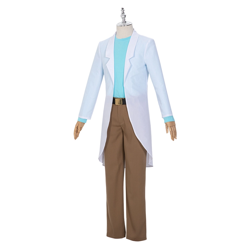 Rick and Morty Rick Sanchez Cosplay Costume Takerlama