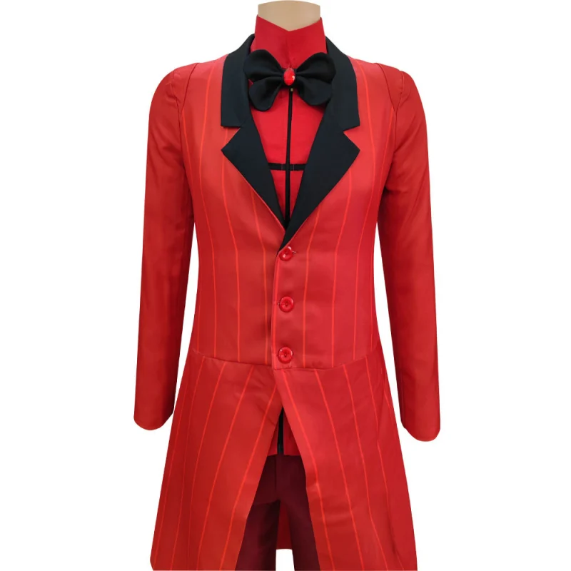 Anime Hazbin Hotel Alastor The Radio Demon Cosplay Costume