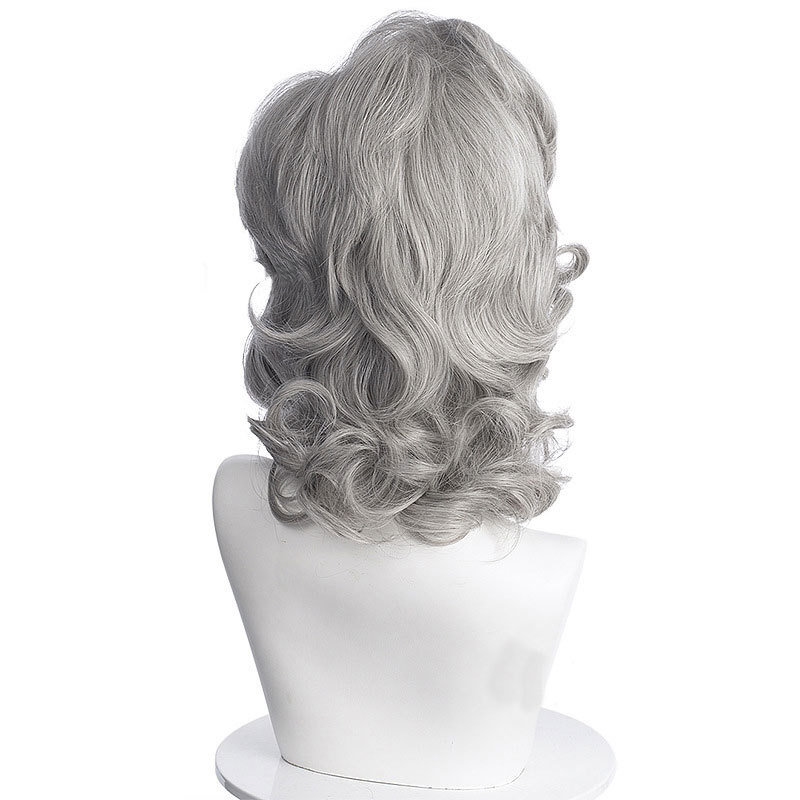 Movie The Christmas Chronicles 2 Santa Claus Silver Cosplay Beard and Wigs