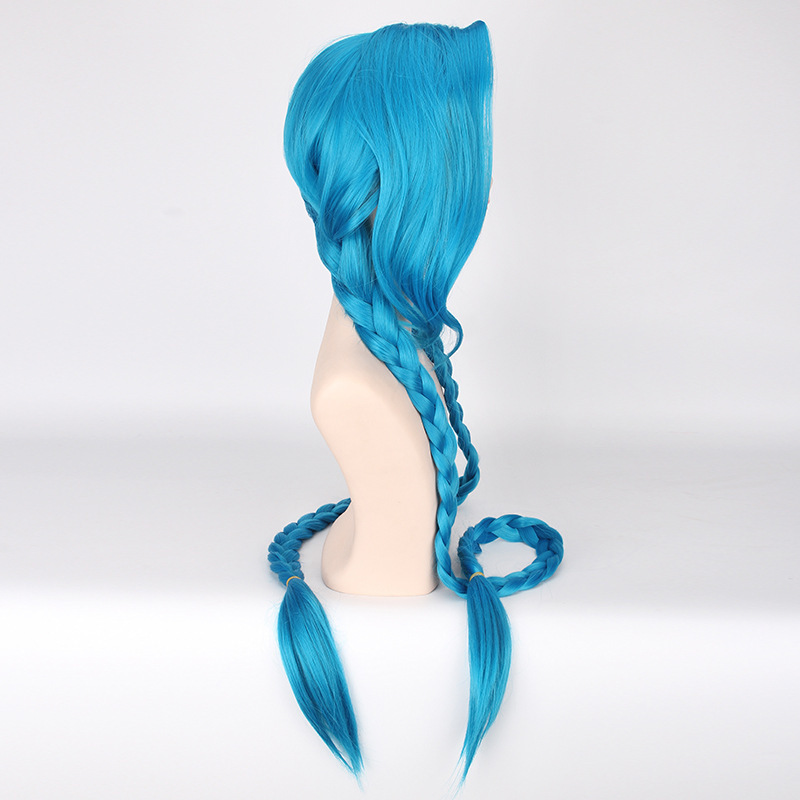 League of Legends LOL Arcane Jinx Cosplay Wig