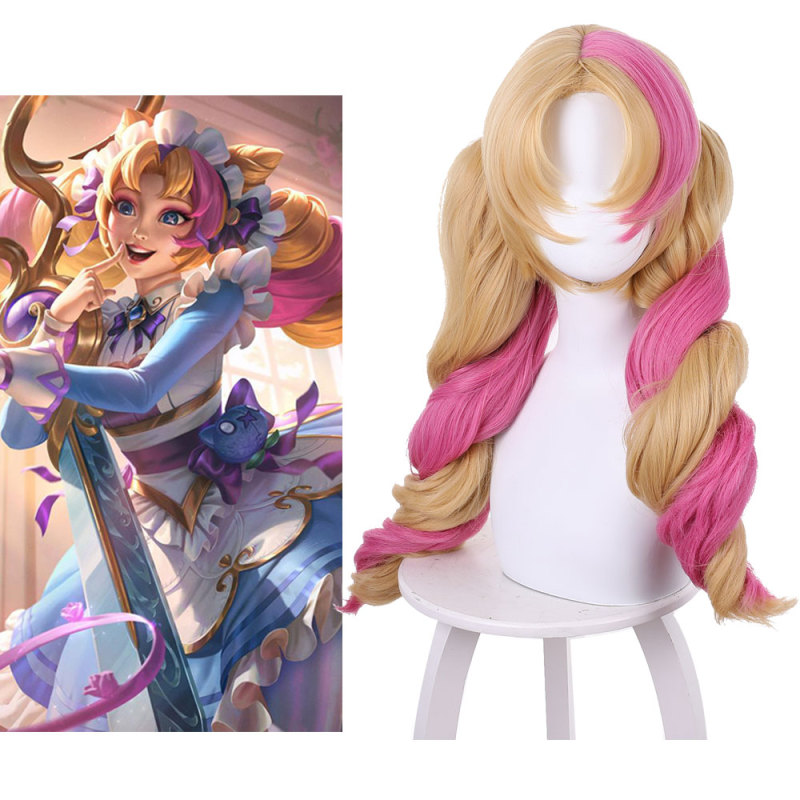 League of Legends LOL Cafe Cuties Gwen Cosplay Wig