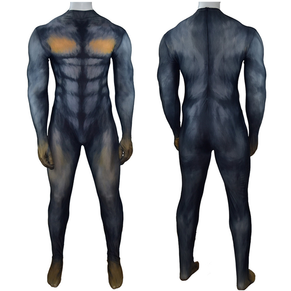 Rottweiler Animal Dog Body Suit Cosplay Costume Adult Kids