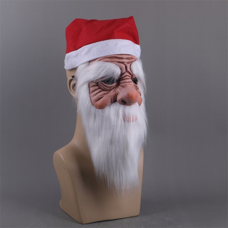 2021 Santa Claus Latex Mask Christmas Gift