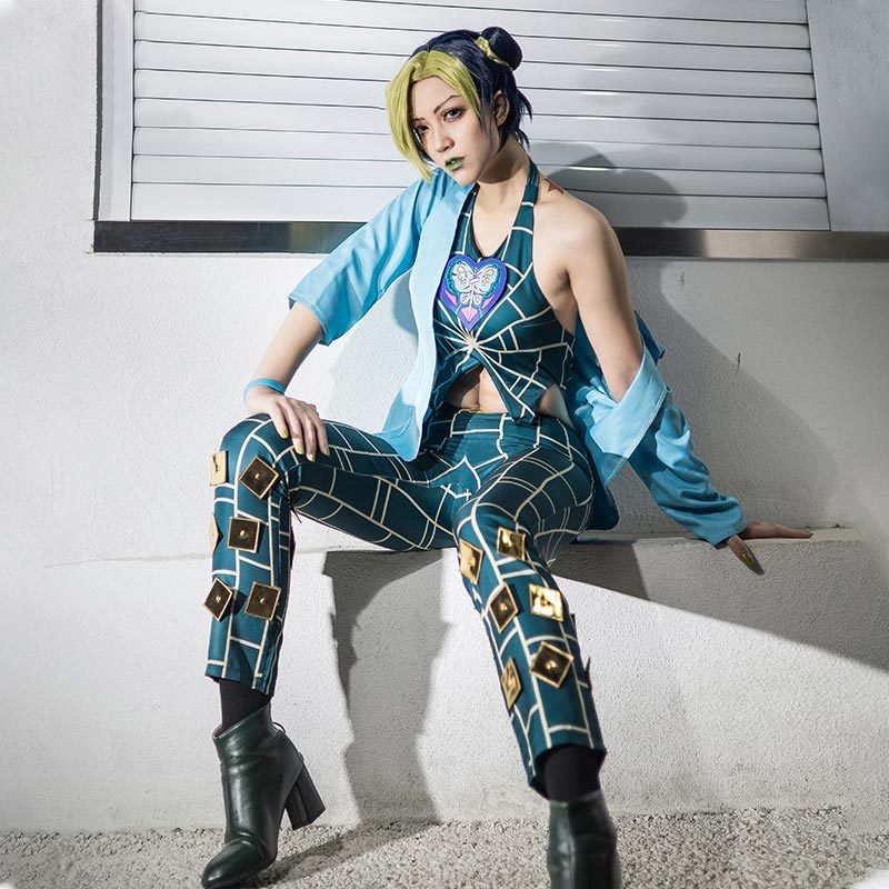 JoJo's Bizarre Adventure Stone Ocean Jolyne Cujoh Cosplay Costume Style B