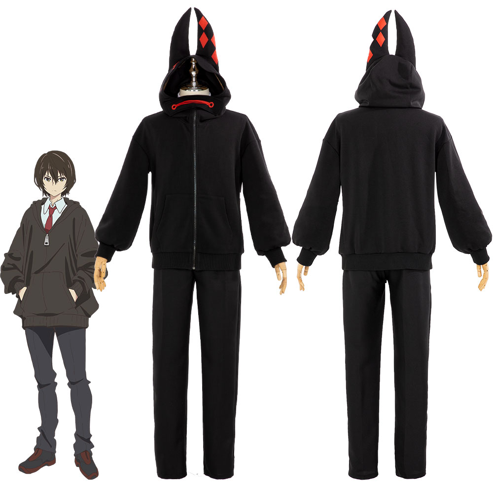 Anime Build Divide Code Black Teruhito Kurabe Cosplay Costume Full  Set-Takerlama