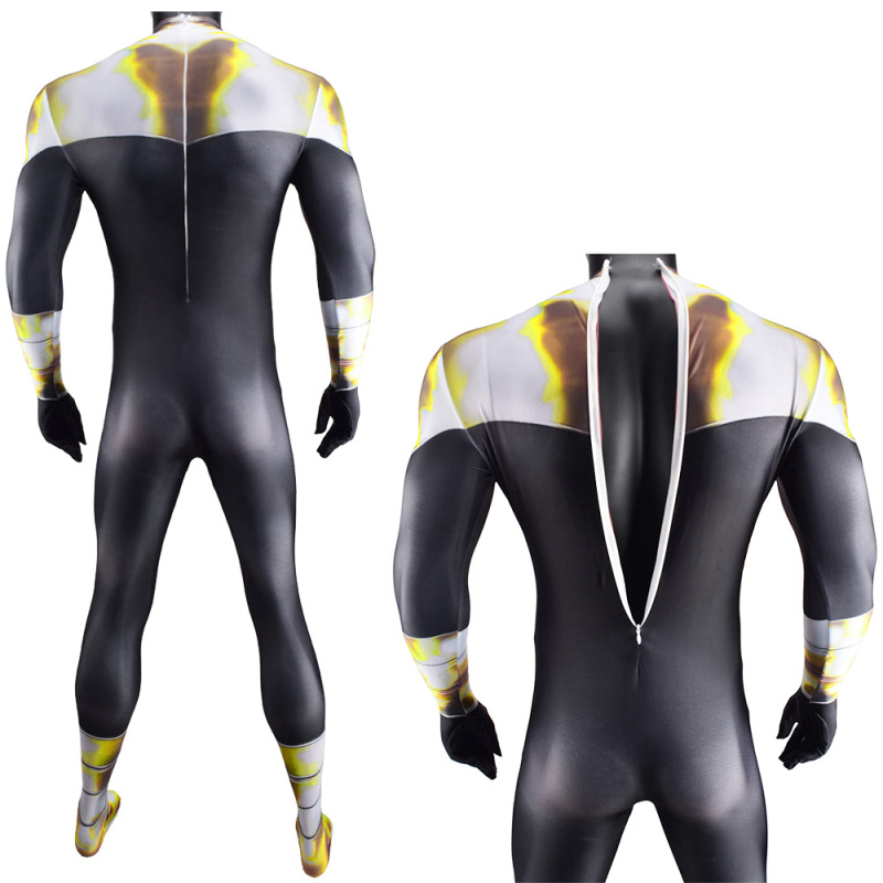 Shazam Black Adam Cosplay Costume Adult Kids