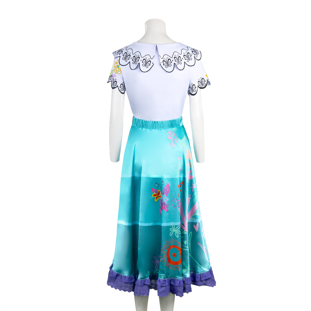 Adults Disney Encanto Mirabel Madrigal Dress Cosplay Costume ( Ready To Ship) Takerlama