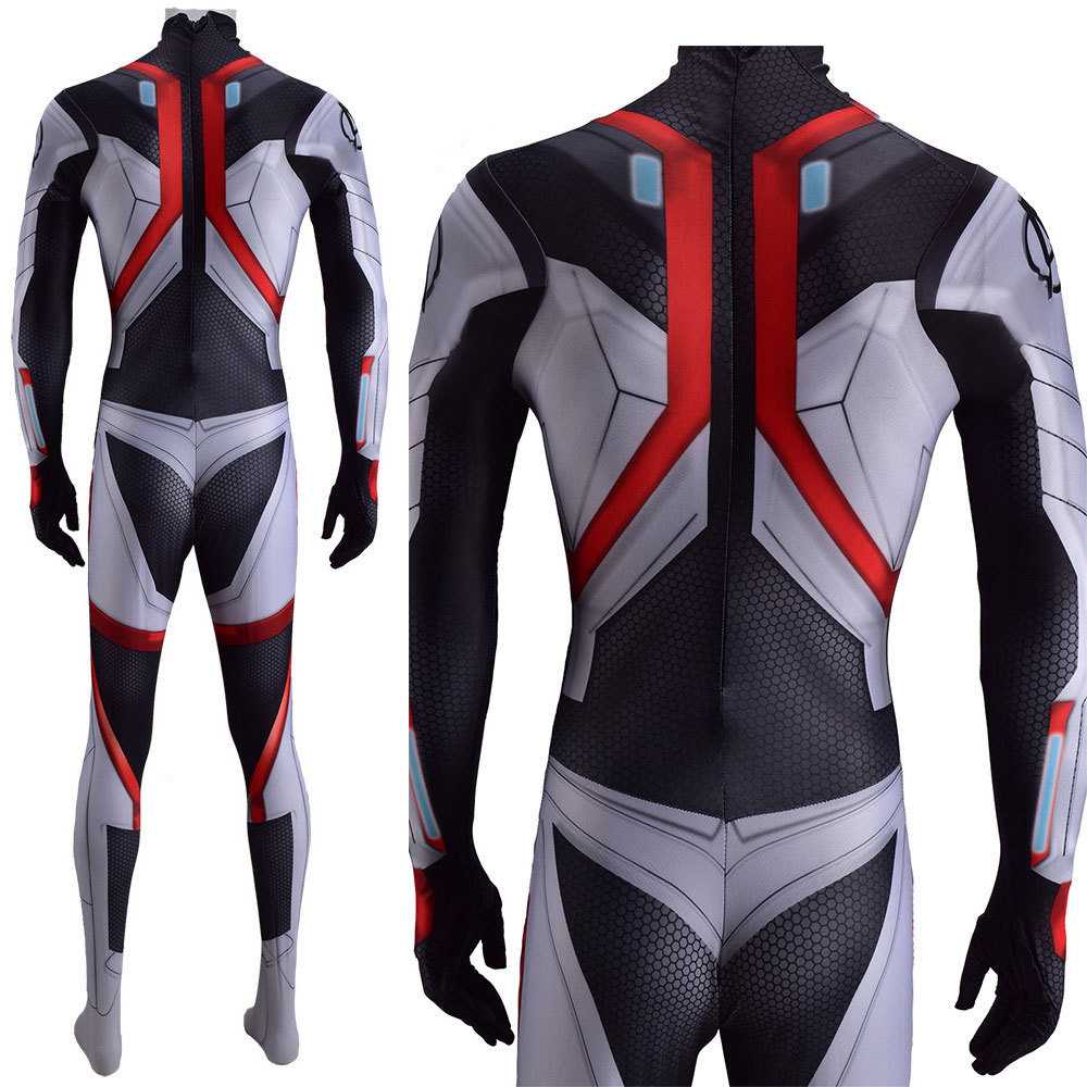 Avengers: Endgame Quantum Realm Advanced Tech Suit Cosplay Adult Kids