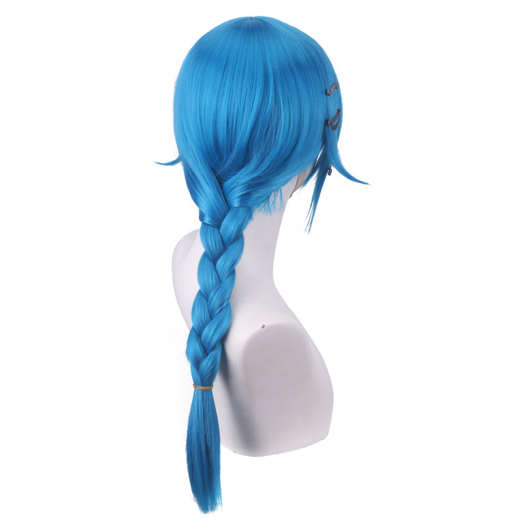League of Legends LOL Arcane Young Jinx Cosplay Wig