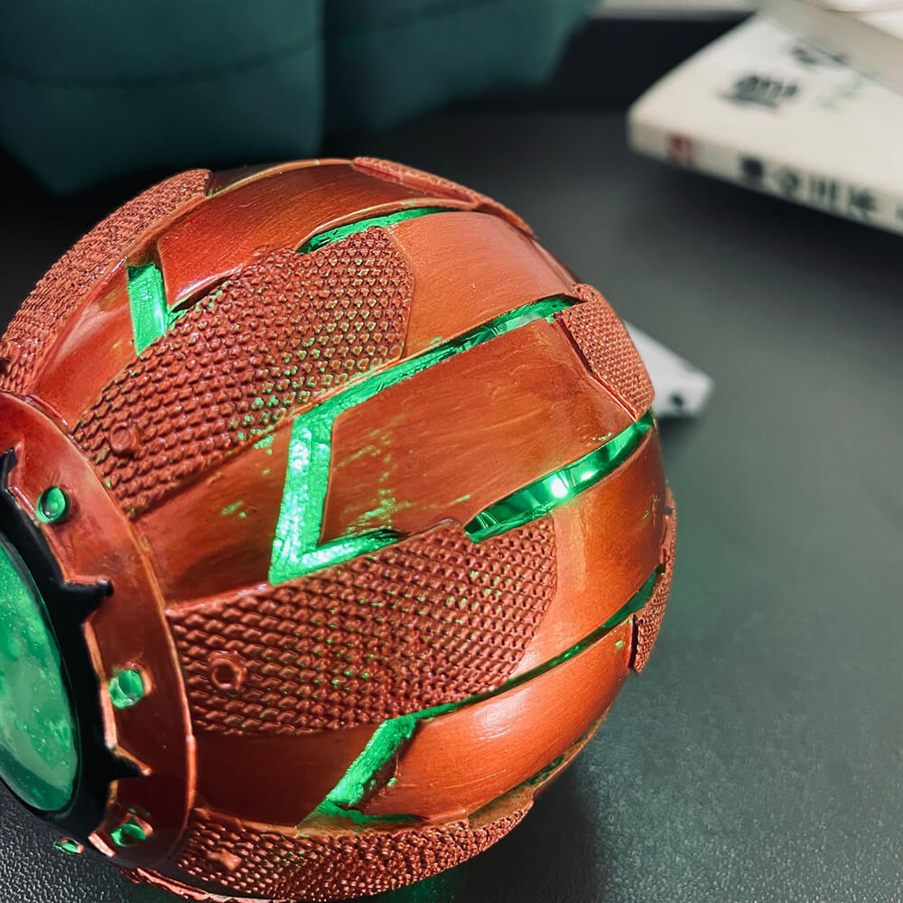 Green Goblin Pumpkin Bombs Cosplay Props With Battery Spider-Man No Way Home
