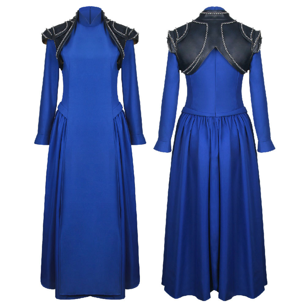 The Wheel of Time Moiraine Damodred Cosplay Dress（Ready to ship）