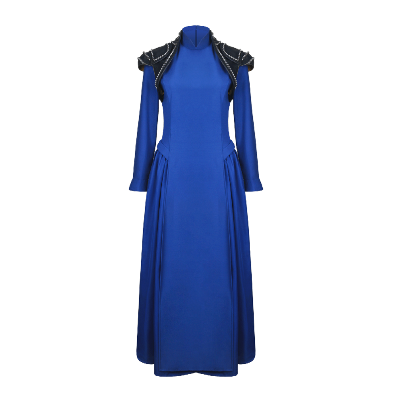 The Wheel of Time Moiraine Damodred Cosplay Dress（Ready to ship）