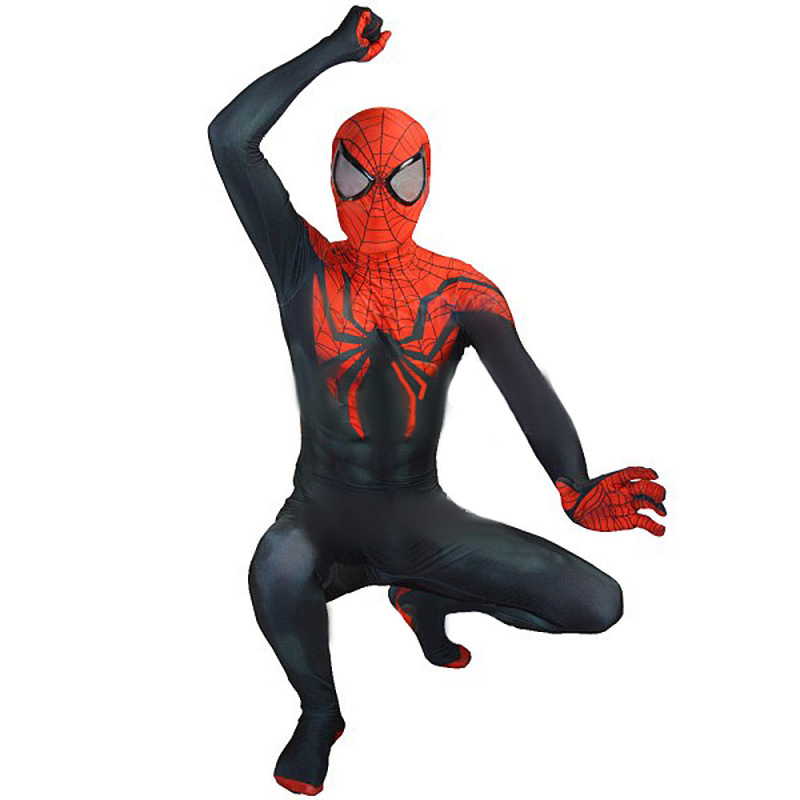 Superior Spider-Man Otto Octavius Classic Cosplay Costume Adults Kids