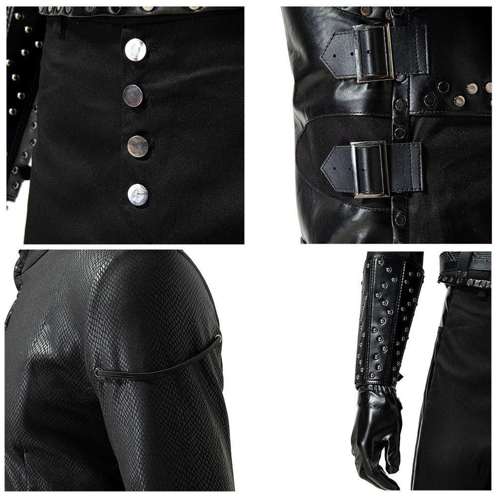 The Witcher Season 2 Geralt of Rivia Cosplay Costume (Without Sword, Shoes&Necklace)