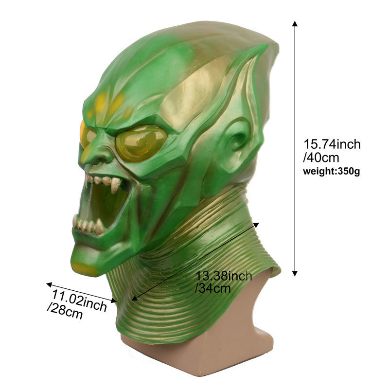 Green Goblin Mask Cosplay Props Spider-Man No Way Home