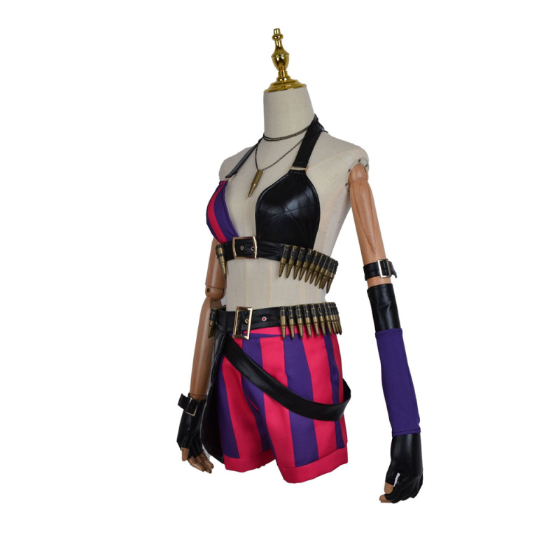 League of Legends LOL Jinx Cosplay Costume Style B