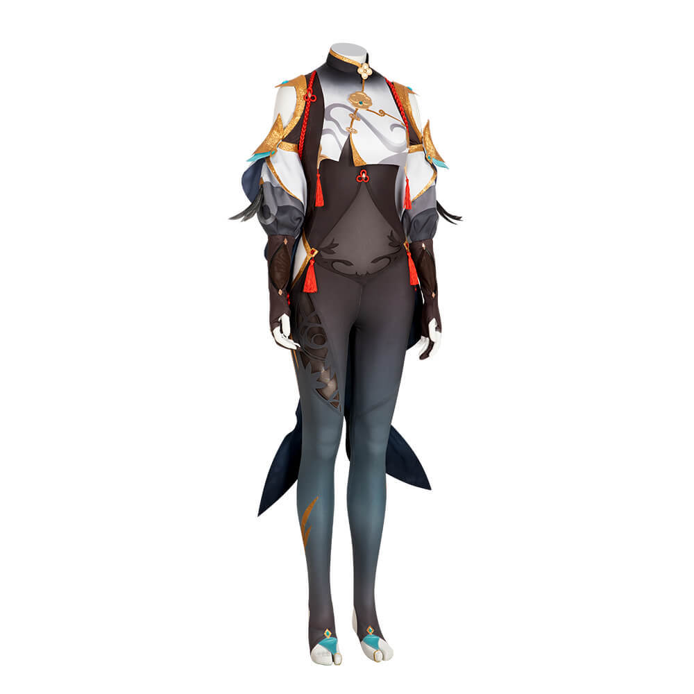 Genshin Impact Shenhe Cosplay Costume