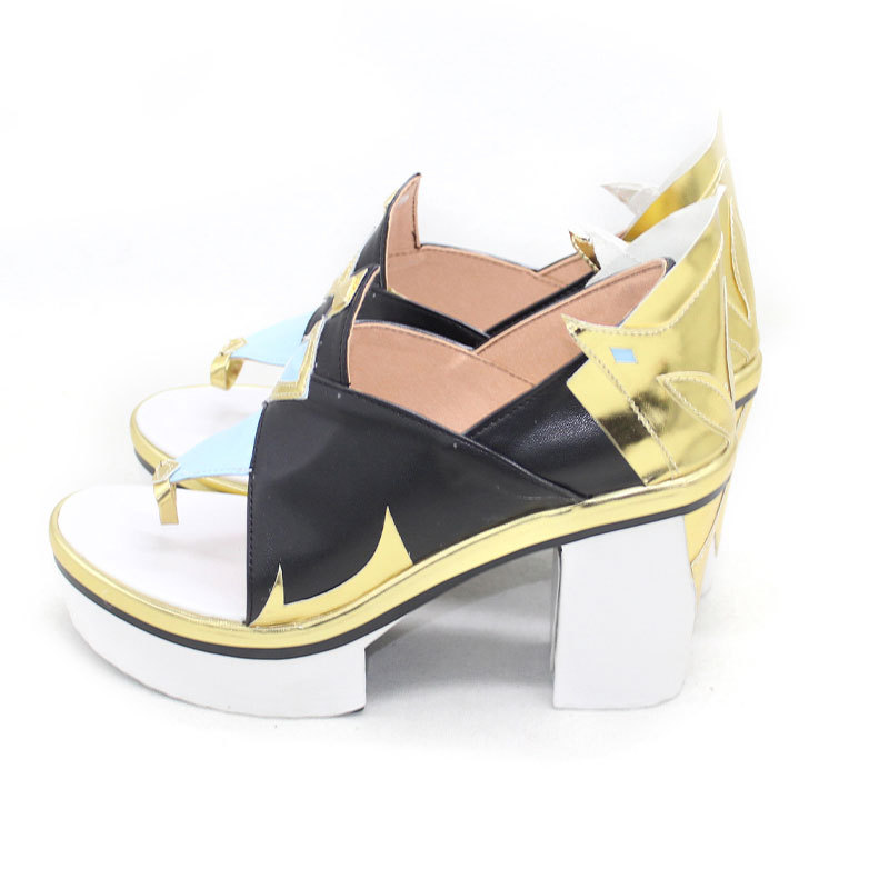 Genshin Impact Shenhe Cosplay Shoes