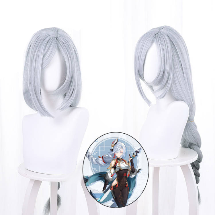 Genshin Impact Shenhe Cosplay Wig