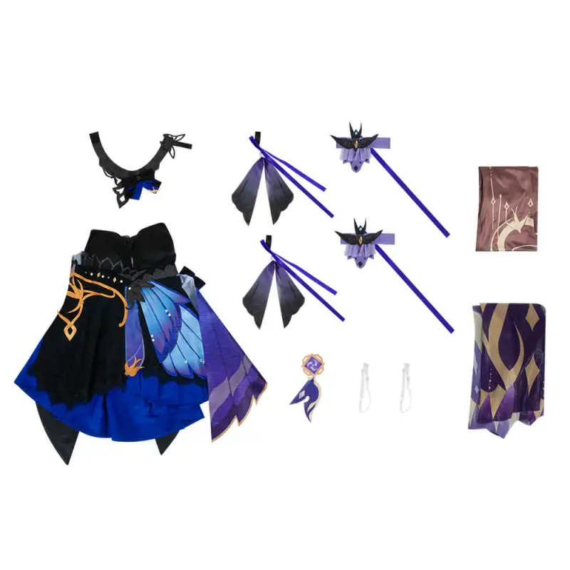 Keqing Opulent Splendor Cosplay Costume