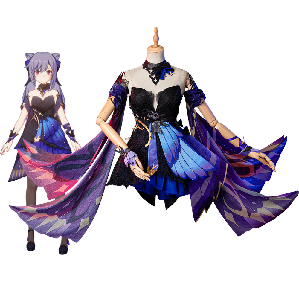 Keqing Opulent Splendor Cosplay Costume