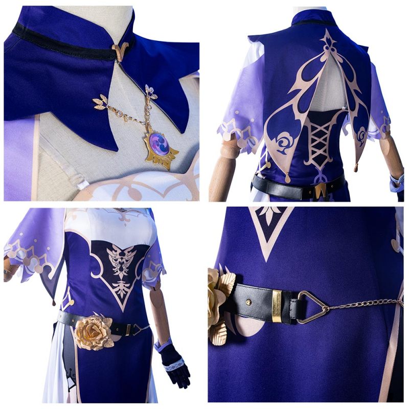 Genshin Impact Lisa Cosplay Costume