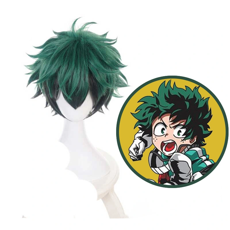 Boku no Hero My Hero Academia Izuku Midoriya Deku Wigs Hairs