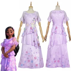 Adults Disney Encanto Isabela Madrigal Cosplay Dress Upgrade