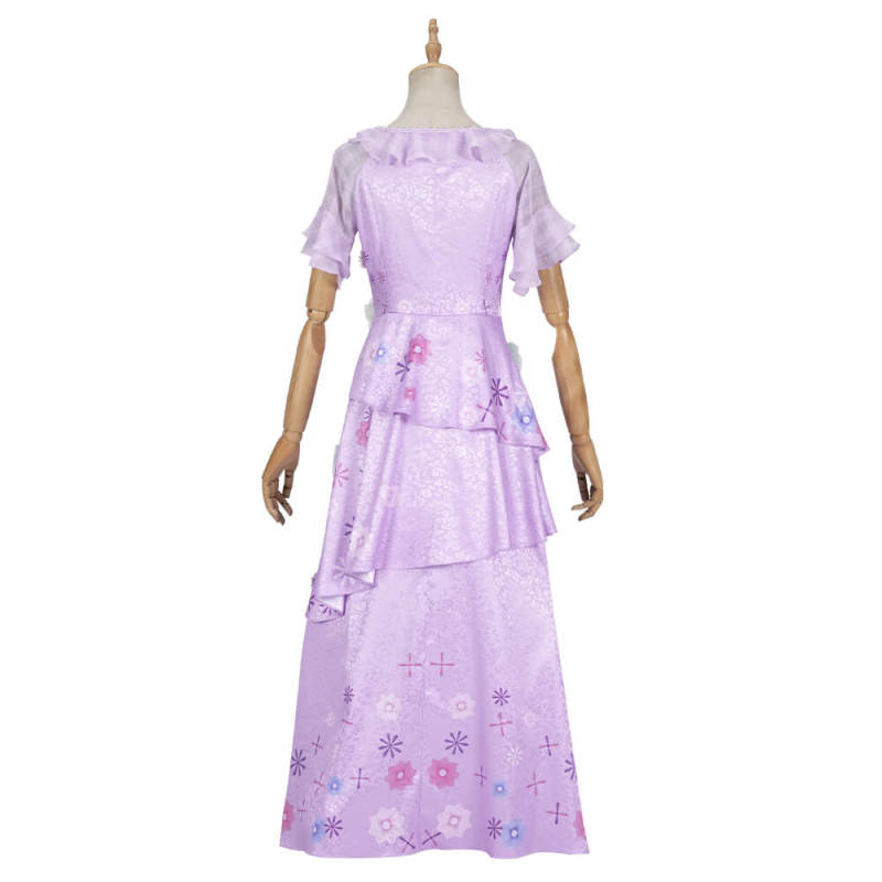 Adults Disney Encanto Isabela Madrigal Cosplay Dress Upgrade