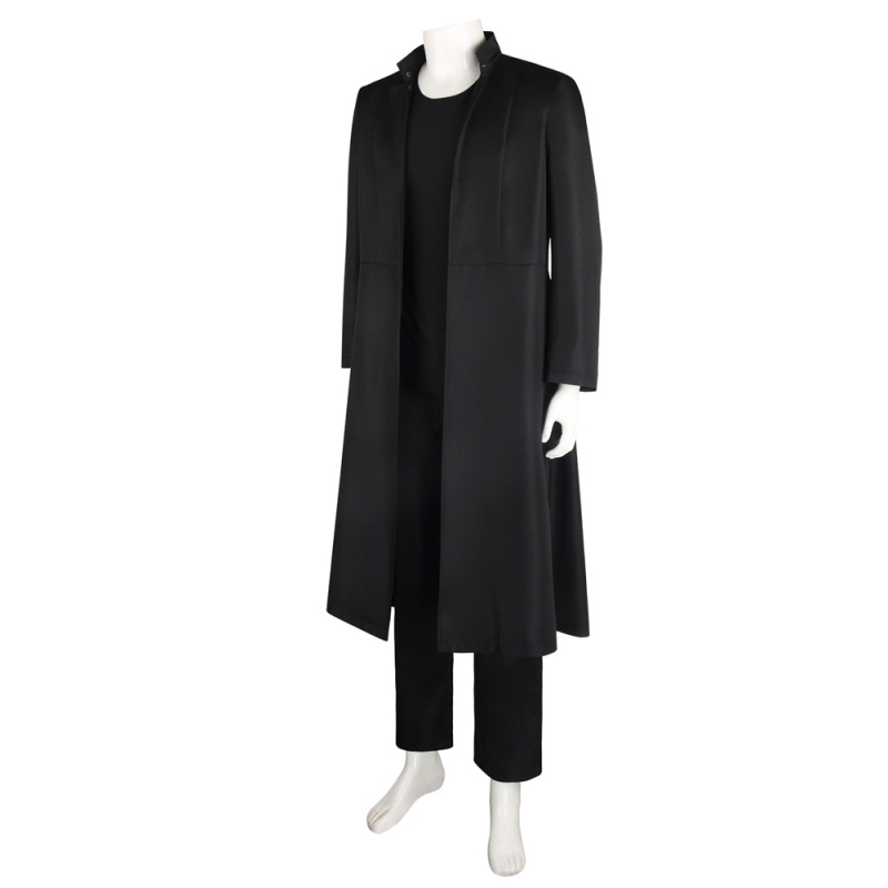 The Matrix Resurrections Thomas Anderson Neo The One Cosplay Costume