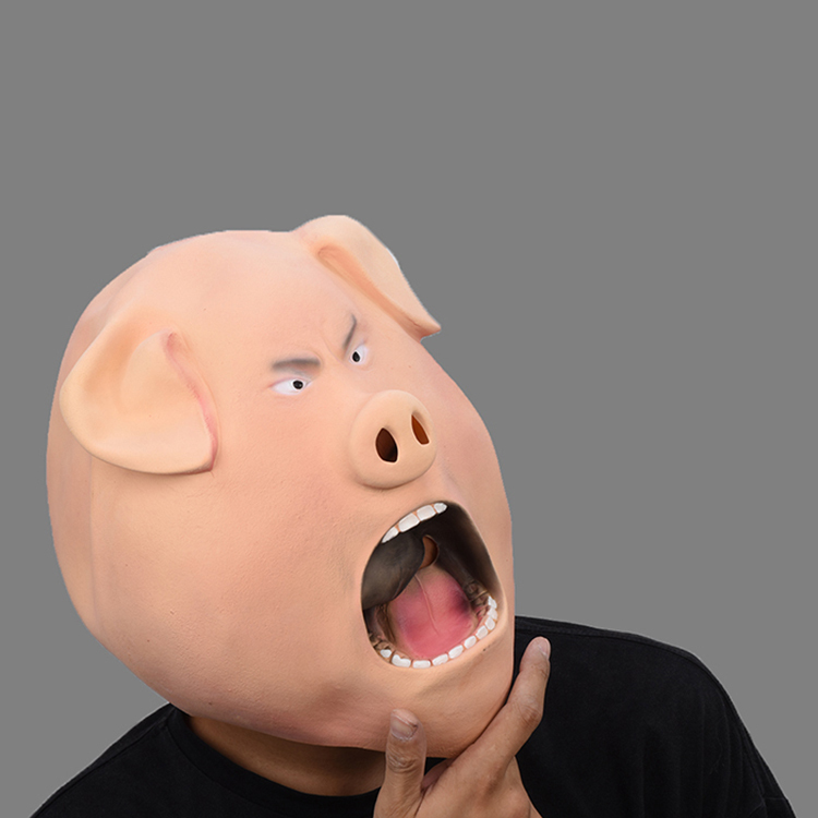 Sing 2 Gunter Cosplay Mask Latex (Ready To Ship)