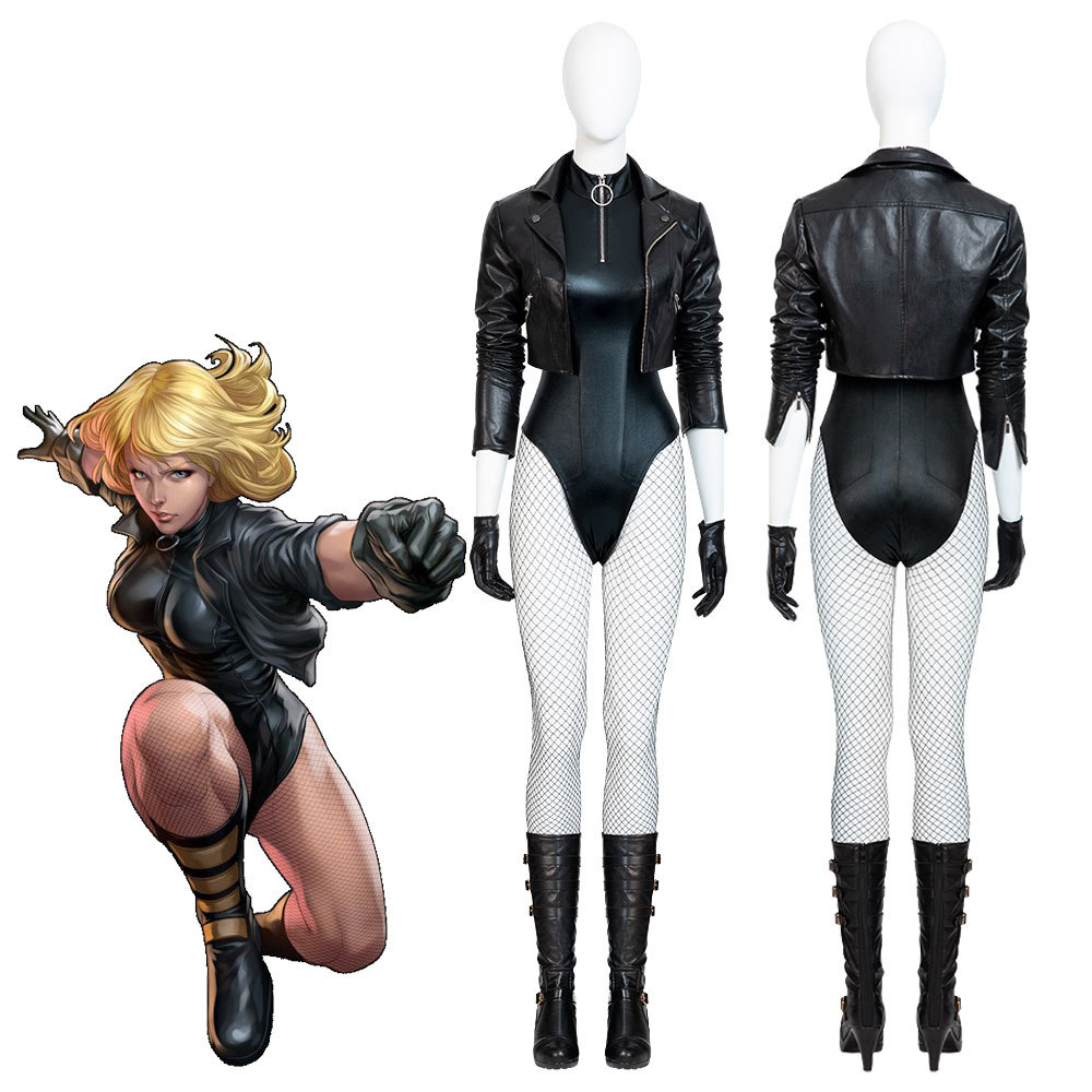 The Flash DC Comics Black Canary Cosplay Costume Takerlama