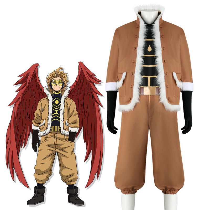 My Hero Academia Wing Hero Hawks Keigo Takami Cosplay Costume