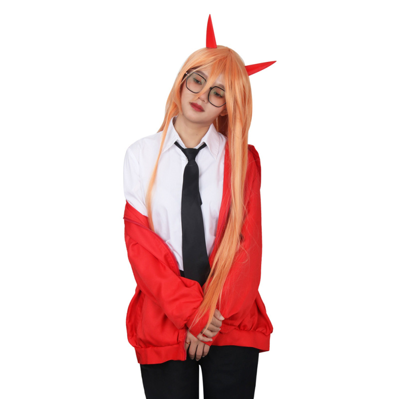 Chainsaw Man Power Blood Fiend Cosplay Costume Red (Ready To Ship)