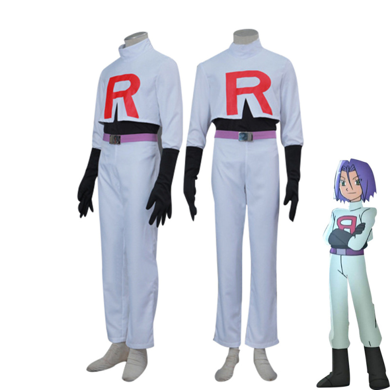 James Cosplay Team Rocket Costume