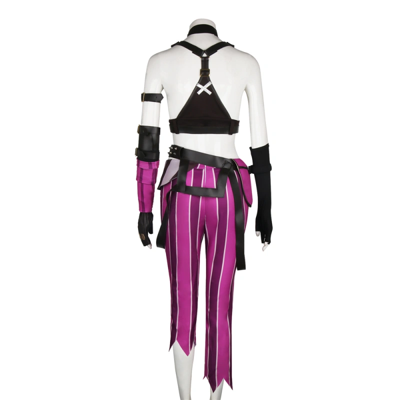 Jinx Cosplay Costume League of Legends LOL Arcane Outfits In stock