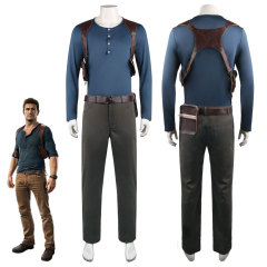 Game Uncharted Nathan Drake Cosplay Costume