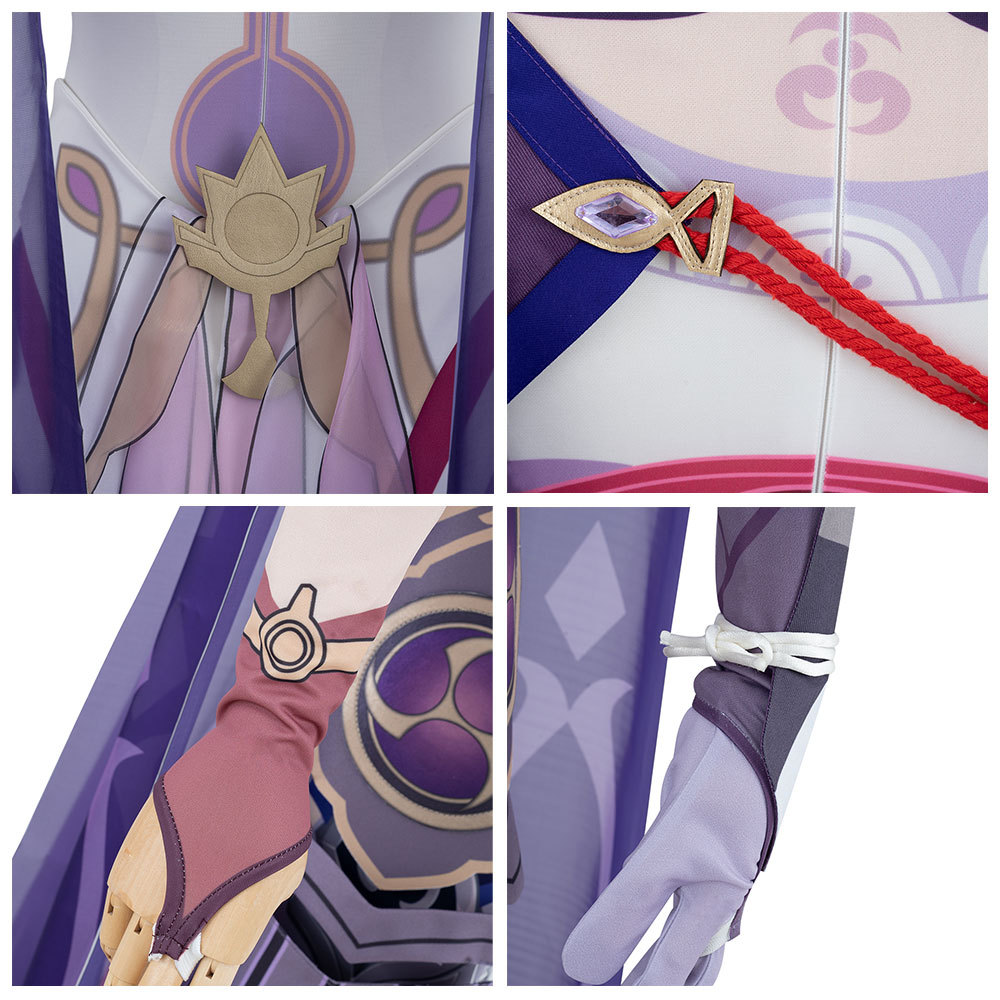 Genshin Impact Raiden Shogun Weekly Boss Cosplay Costume