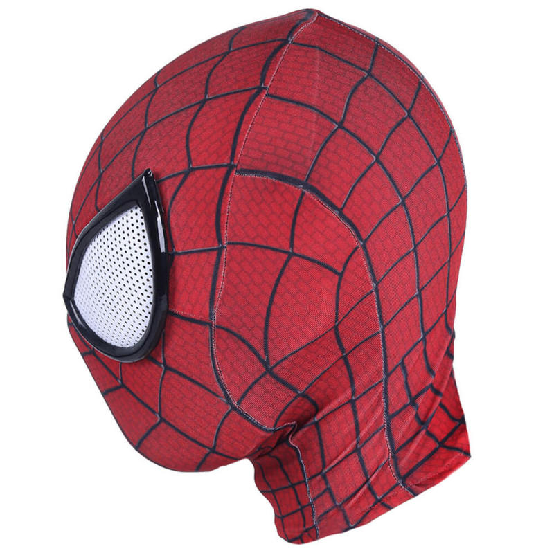 Spider-Man Peter Parker Scarlet Spider Spandex Cosplay Mask