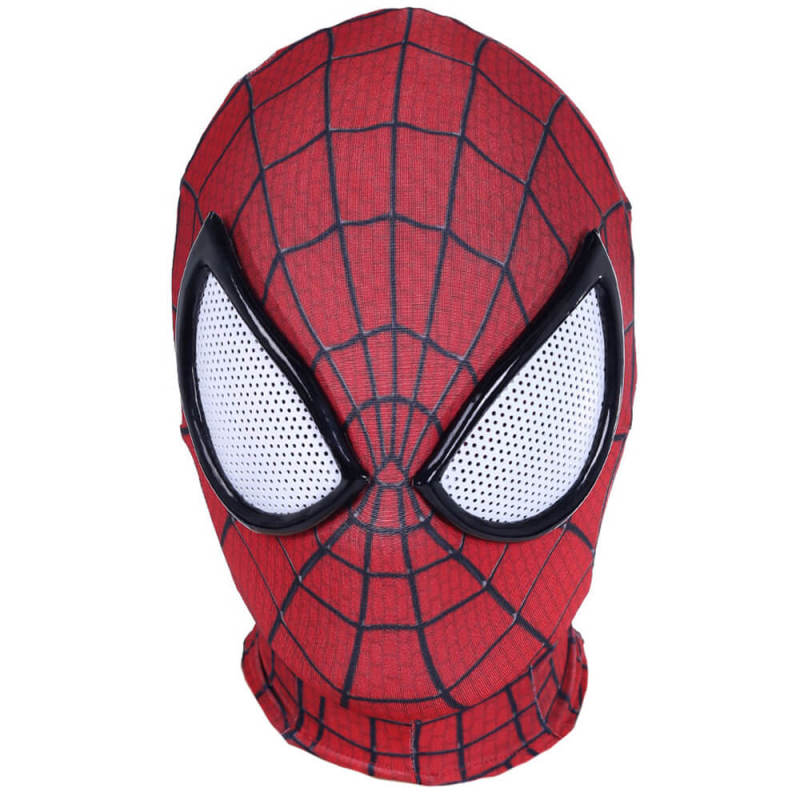 Spider-Man Peter Parker Scarlet Spider Spandex Cosplay Mask