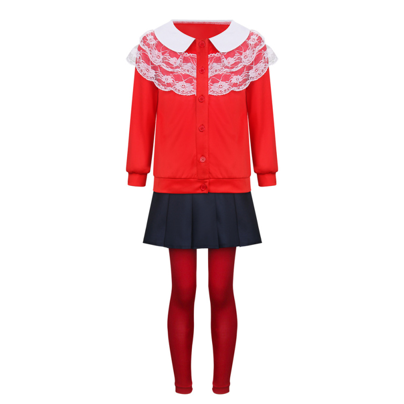 Kids Disney Turning Red Meilin Mei Lee Cosplay Costume